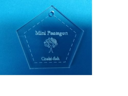 Mini Pentagon (Jelly Roll) - Ötszög